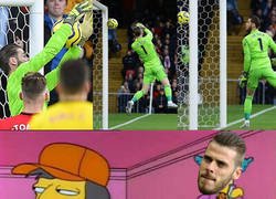 Enlace a De Gea falló estrepitosamente en el primer gol del Watford