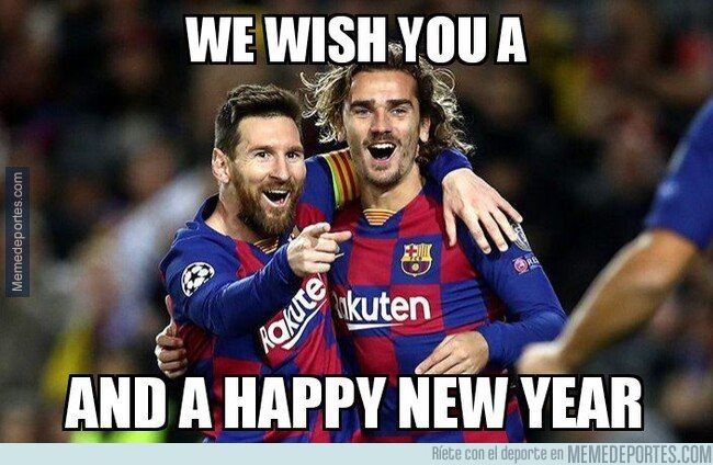 1094337 - Messi Griezmann and happy new year