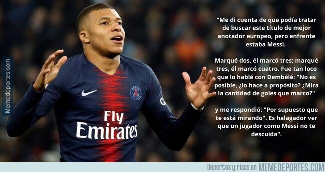 1094376 - Mbappe descubriendo a Messi