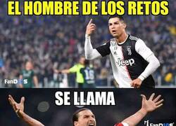 Enlace a Zlatan Ibrahimovic, El hombre de Los verdaderos retos