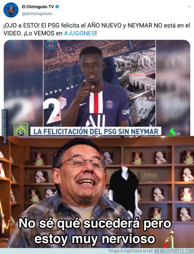 1094874 - Nuevo guiño de Neymar a su salida del PSG