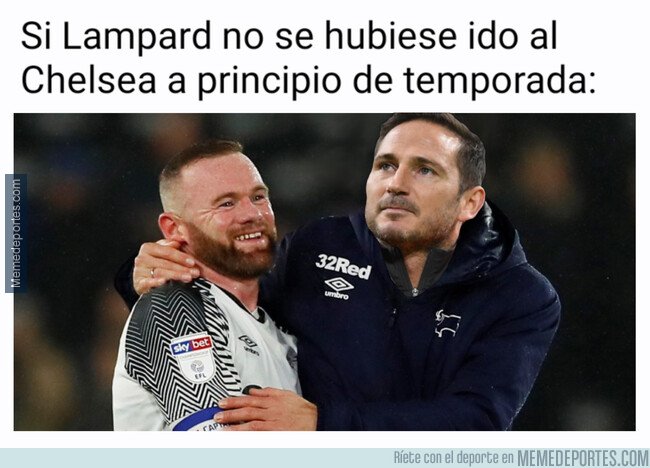 1094979 - Hubiésemos visto la curiosa imagen de Lampard entrenando a Rooney en el Derby County