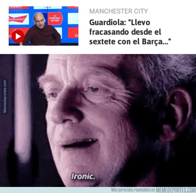 1095007 - El recadito de Pep para los que le tachan de fracasado