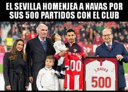Enlace a Gran detalle del Athletic Club con un histórico de nuestro fútbol como es Jesús Navas