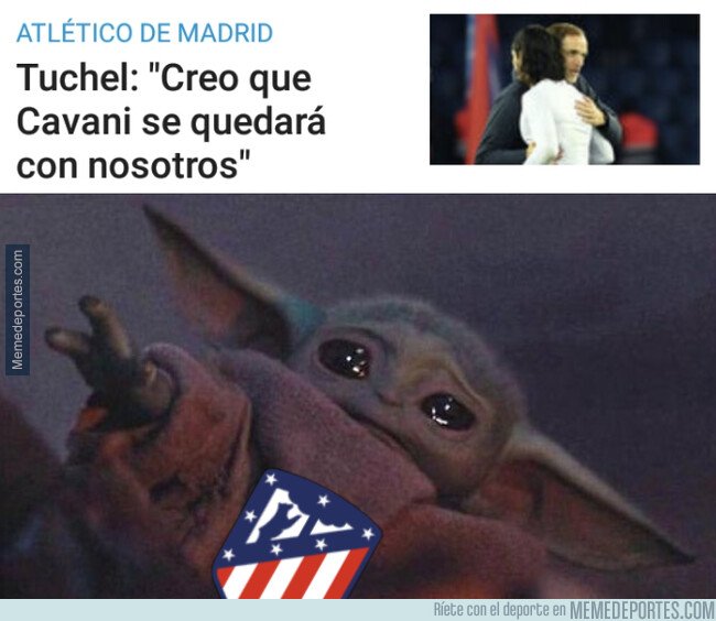 1095038 - La opción Cavani se diluye para el Atlético