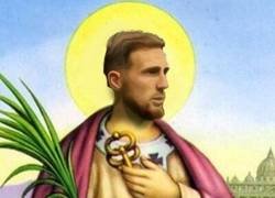 Enlace a San Oblak con  las llaves del templo Metropolitano