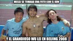 Enlace a Wu Lei y Messi se vuelven a encontrar