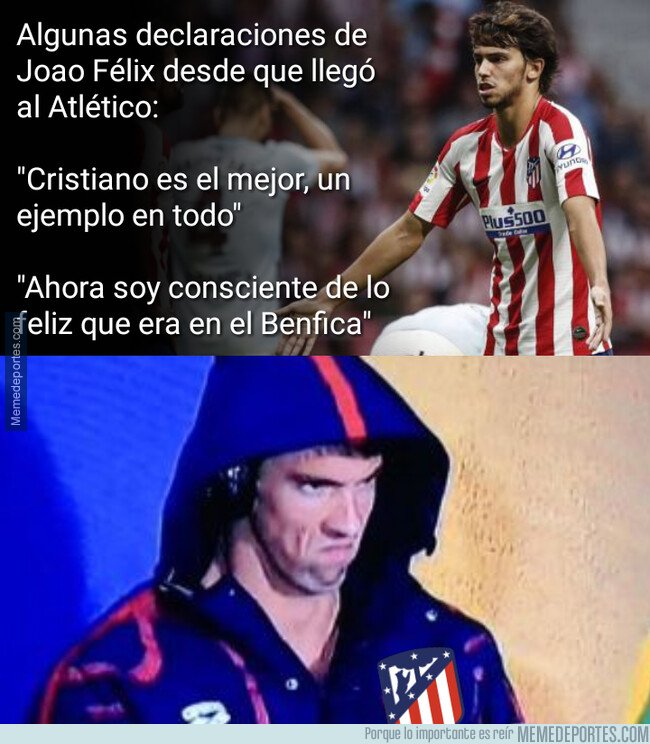 1095141 - Joao Félix está empezando a hartar a los rojiblancos con este tipo de declaraciones