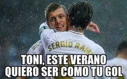 Enlace a Ramos quiere ser tan olímpico como el gol de Kroos