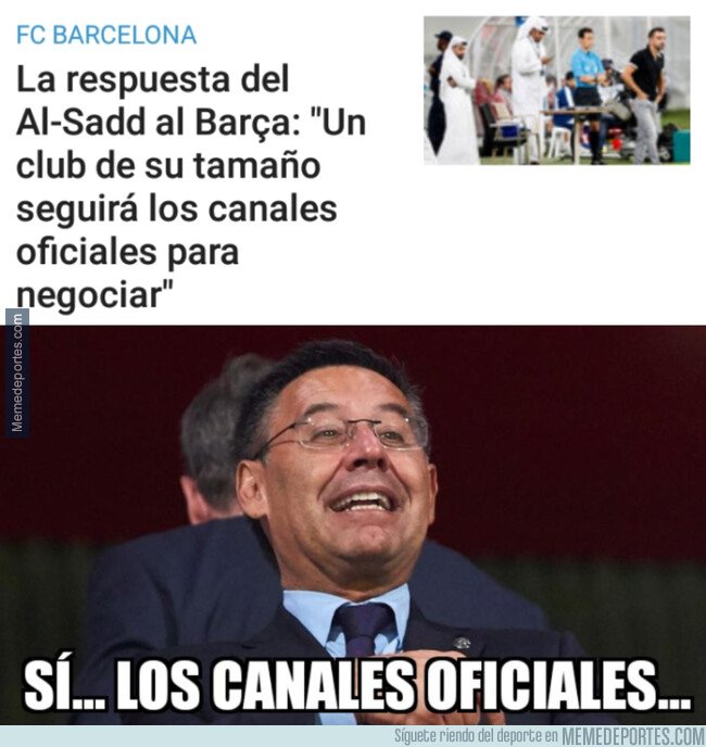 1095495 - En el Al Sadd no conocen los métodos de negociación azulgranas. Que le pregunten a Cerezo.