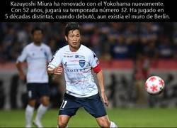 Enlace a Kazuyoshi Miura, el jugador más longevo acaba de renovar contrato