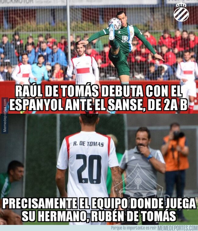 1095575 - Casualidades de la vida en el debut de RDT con el Espanyol