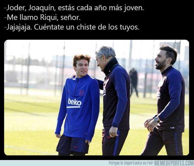 1095832 - Setién conociendo al pequeño Riqui Puig.