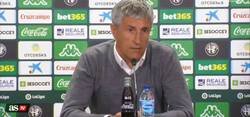 Enlace a Las palabras de Quique Setién sobre Messi cuando era entrenador del Real Betis que todo el mundo está viendo en estos momentos