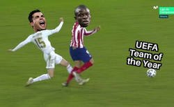 Enlace a La UEFA dejó fuera del 11 del año a Kanté pese a tener más votos para que entrara Ronaldo