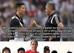 Enlace a Sarri reconoce que jugarán para Cristiano y su sexto balón de oro.