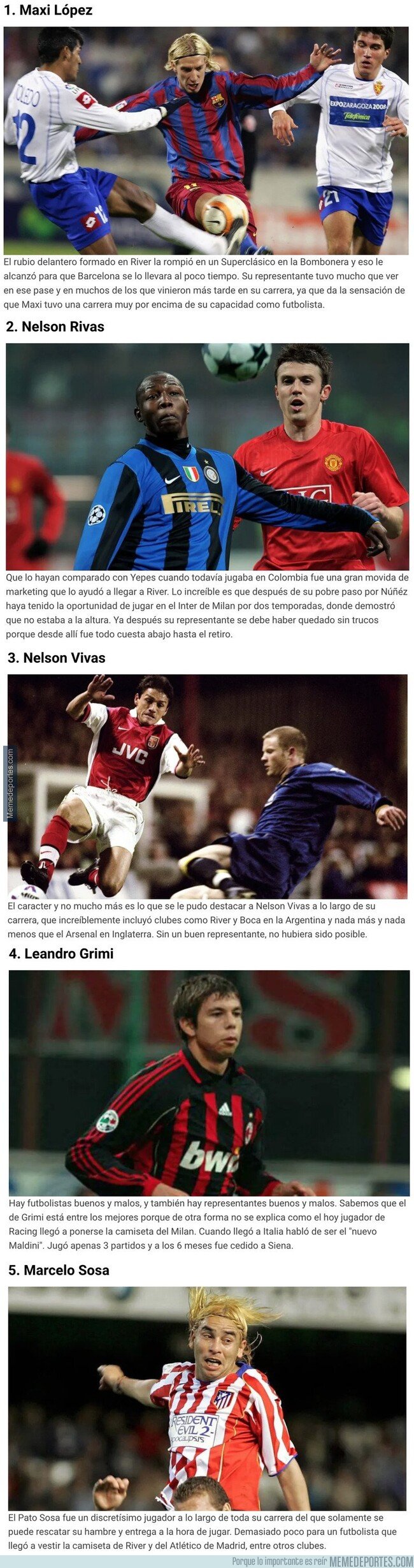 1095992 - Cinco jugadores sudamericanos que le deben su carrera a sus representantes