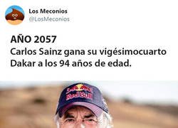 Enlace a Año 2057. Carlos Sainz gana el Dakar a los 94 años
