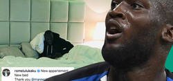Enlace a Lukaku sube fotos de su nueva cama de tamaño gigantesco y todo internet se llena de comentarios sobre ella