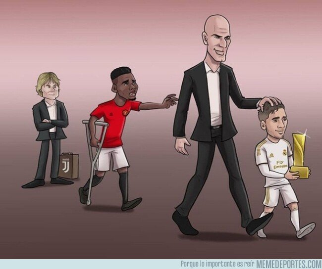1096030 - Zidane ya se ha olvidado de Pogba, por @zezocartoons