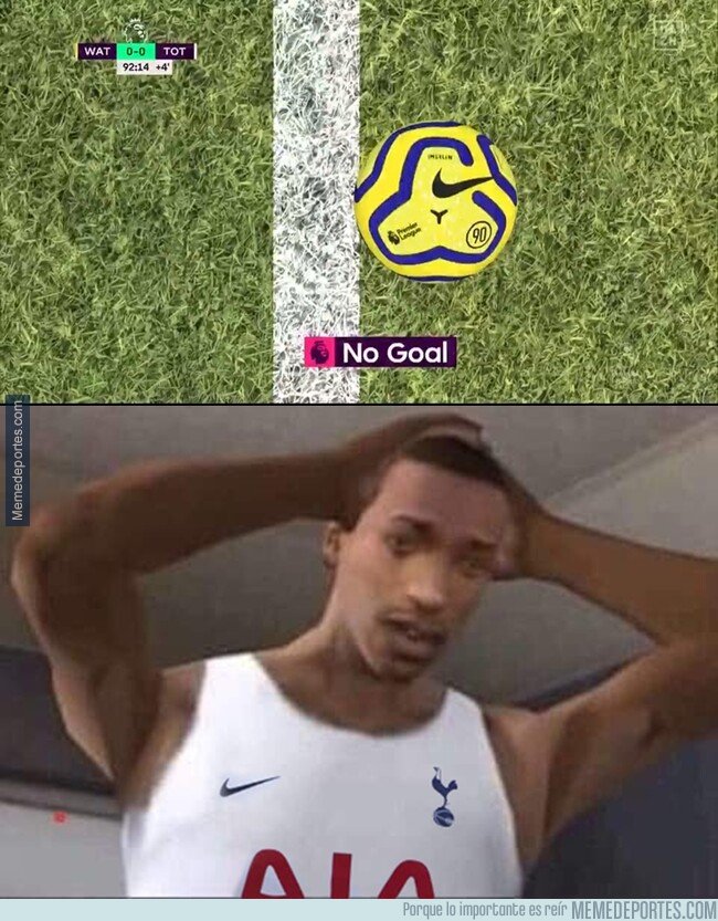 1096092 - Unos cuantos milímetros le han negado los 3 puntos al Tottenham