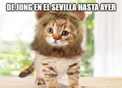 Enlace a Viene competencia y De Jong se pone las pilas