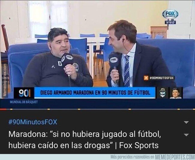1096135 - Maradona se sincera ante las cámaras