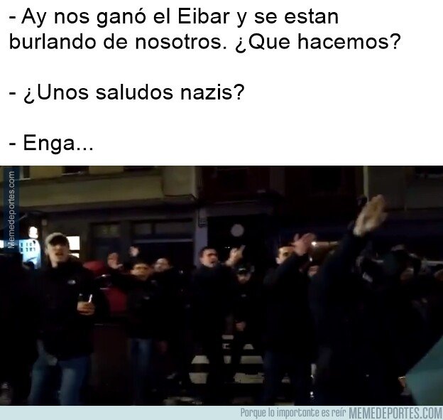 1096154 - Mostrar fascismo se les da bien. Puntuar en Ipurúa ya si acaso el próximo año