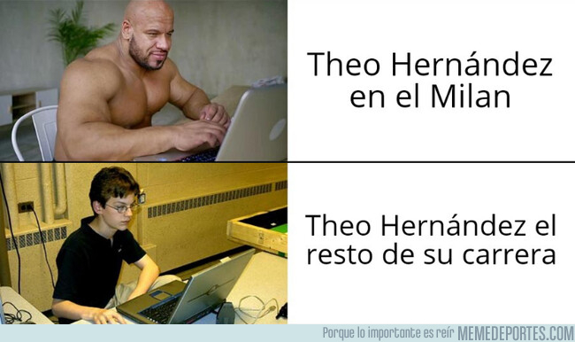 1096204 - No sé que le dan de comer a Theo desde que está en Italia