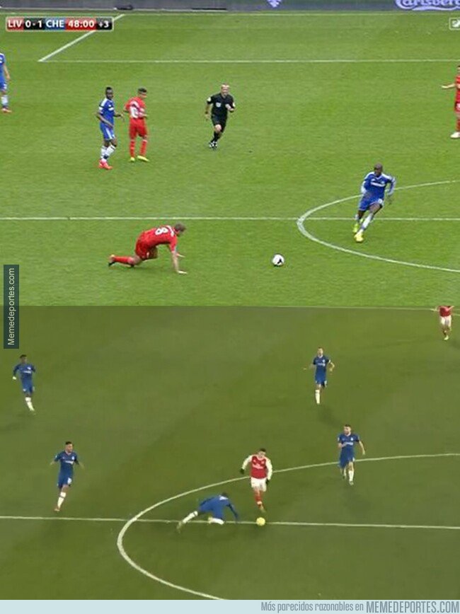 1096473 - Tremendo homenaje de Kanté a Gerrard