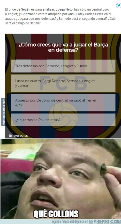 1096528 - Nos esperan grandes sorpresas con Setién... y muchos memes
