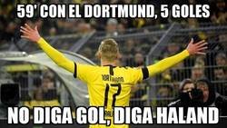 Enlace a Espectacular estreno del noruego en la Bundesliga