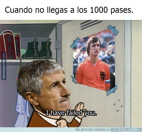 1096769 - Falló Setién, pero no como crees