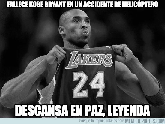 1096856 - Descansa en paz, Kobe Bryant. LEYENDA