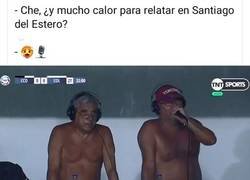Enlace a Nada fácil relatar un partido en Argentina