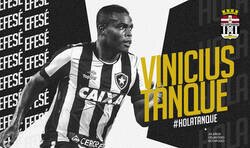 Enlace a El Cartagena ha fichado a un tal 'Vinicius Tanque' del Botafogo y todos los aficionados brasileños están respondiendo de forma épica por sacarse de encima a tal paquete