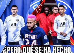 Enlace a Las reacciones que deja el nuevo look de Neymar a su paso