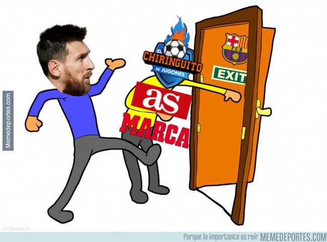 1097694 - La prensa de la capital aprovecha para empujar a Messi lejos del Barça