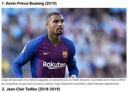 Enlace a Los 10 fichajes más extraños del Barcelona en los últimos años