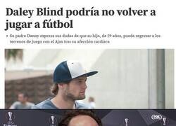 Enlace a Igual que Carvajal, Blind regresó al fútbol.