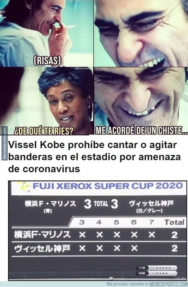 1098985 - La sórdida precaución del Vissel Kobe de cara al coronavirus