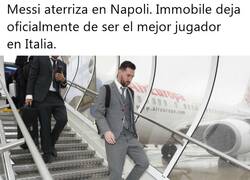 Enlace a Messi pisa Nápoles