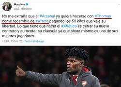 Enlace a Según Manolete, el Arsenal quiere a Thomas para que sea su entrenador