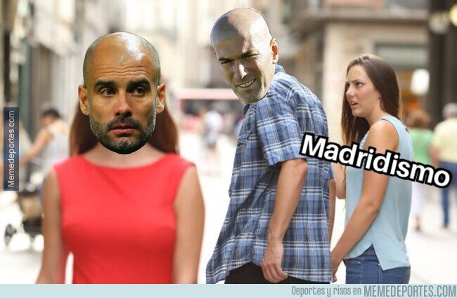 1099249 - Tanta flor de Zidane a Pep mosquea al madridismo