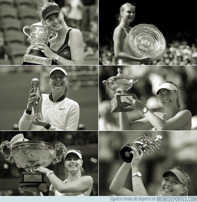 1099267 - Maria Sharapova anuncia su retiró con 32 años y 36 títulos