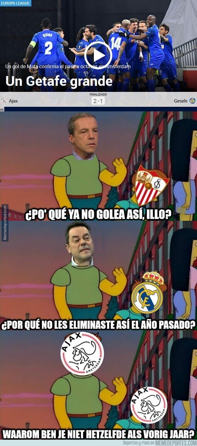 1099402 - En Europa el rumbo lo marca el Getafe