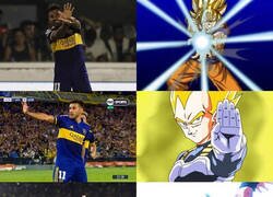 Enlace a Al Toto Salvio de Boca Juniors si que es un fan de Dragon Ball