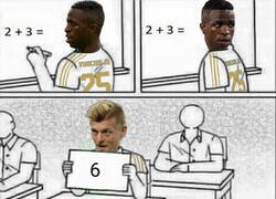 Enlace a Vinicius necesita las indicaciones de Kroos