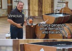 Enlace a Vinicius acaba con la racha azulgrana