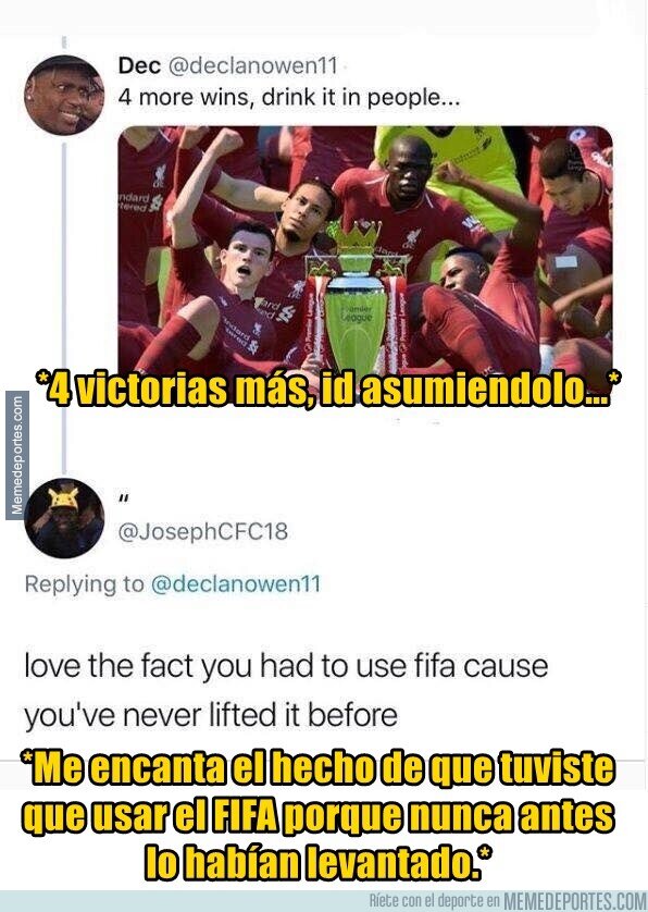 1099922 - Un poco triste lo de la afición del Liverpool